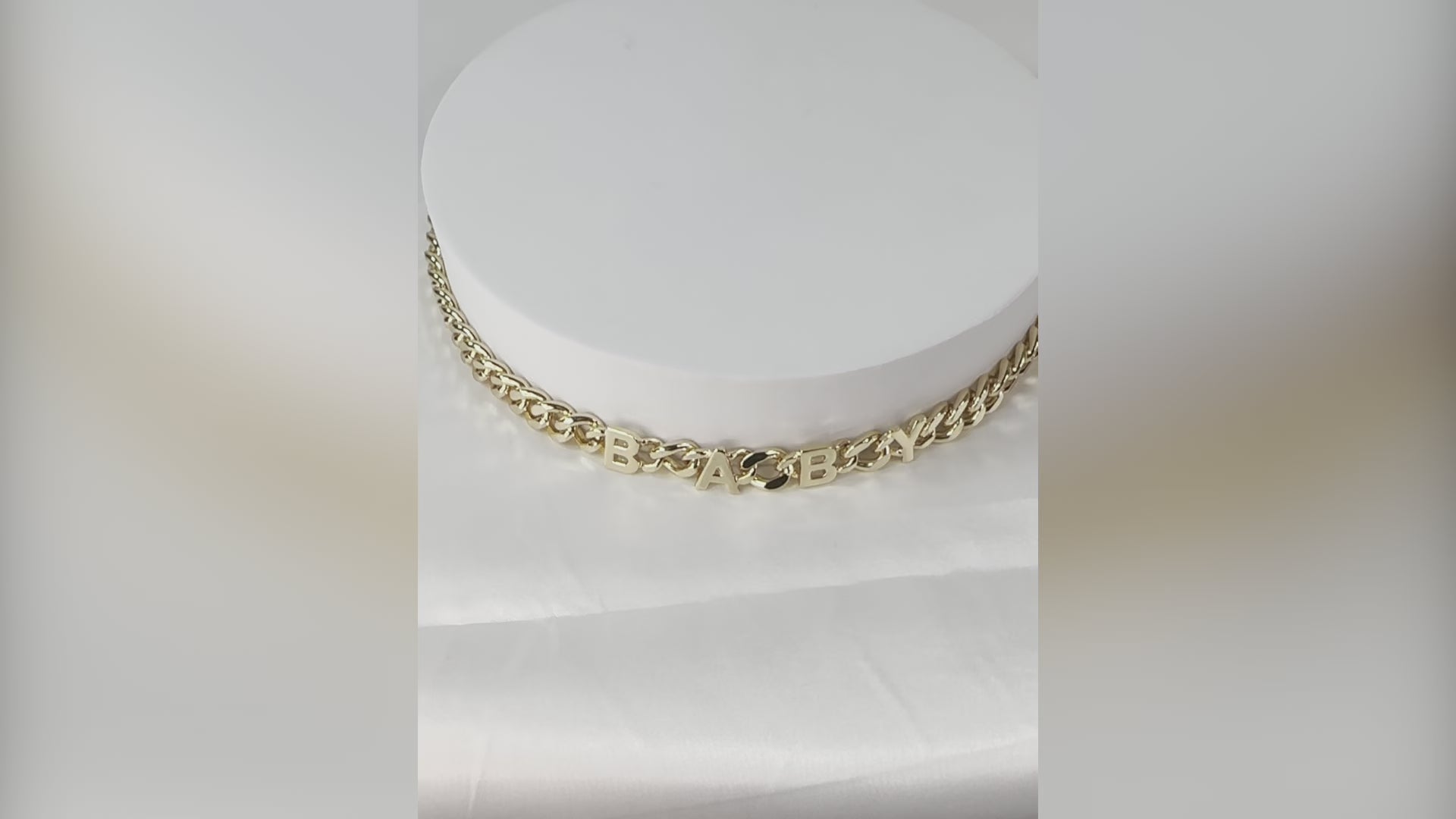 Baby Gold Choker Necklace 