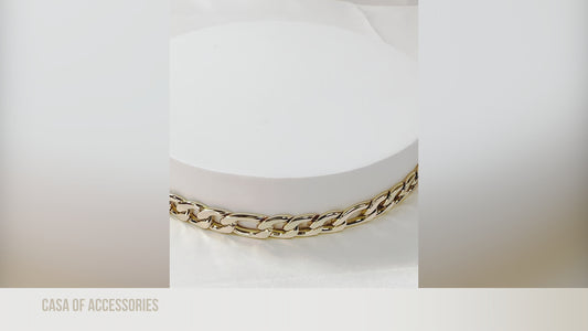 Gold Chunky Chain Necklace - UniSEX