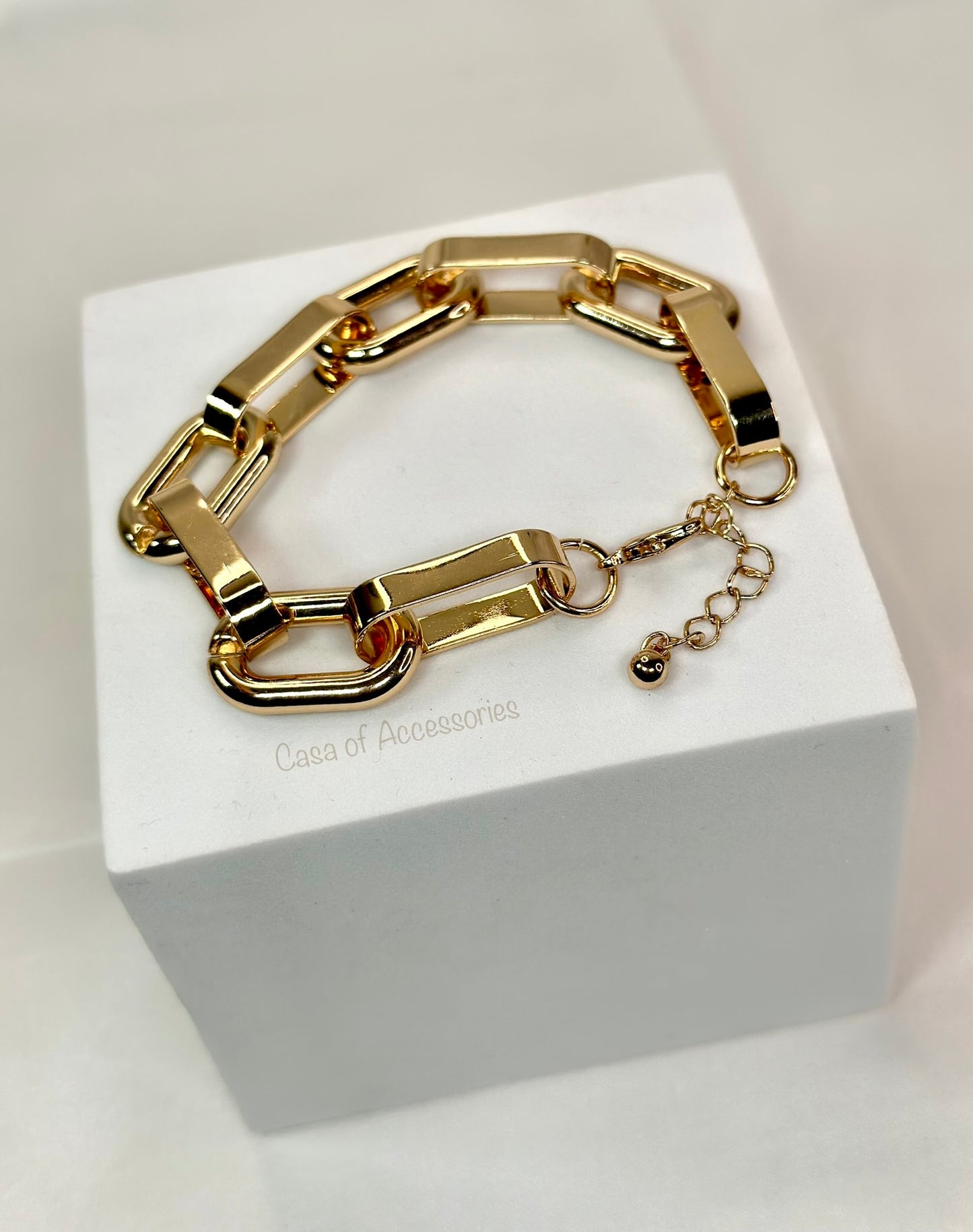 Chunky Gold Bracelet 