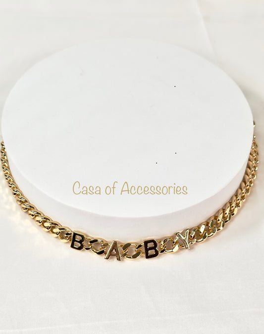 Baby Gold Choker Necklace 