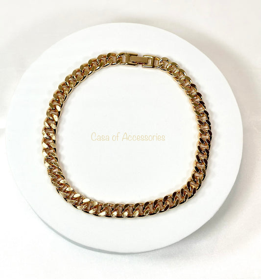 Jayda-Gold Chain Necklace Choker