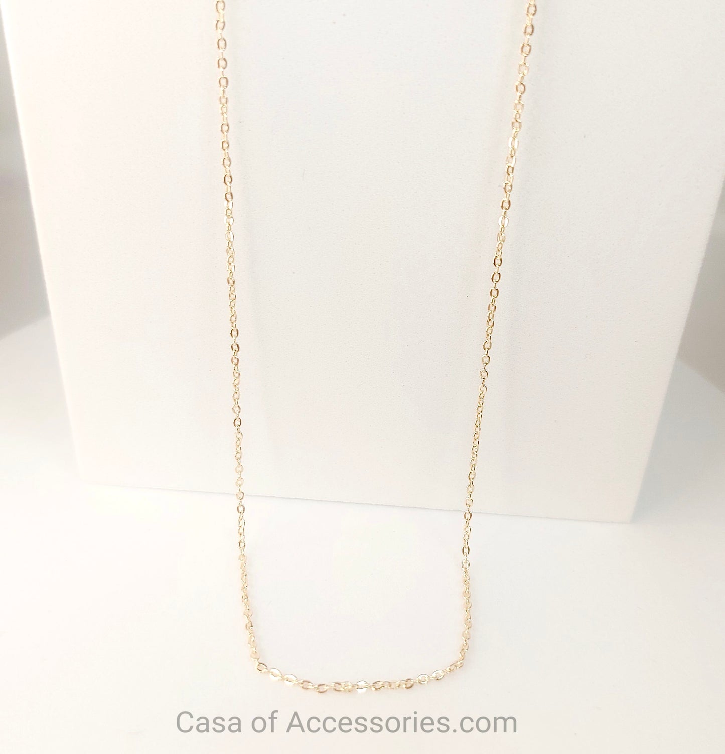 Dainty Gold Chain Necklace - 2pk